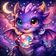 Colorful, stylized owl avatar with vibrant feathers and wide eyes.